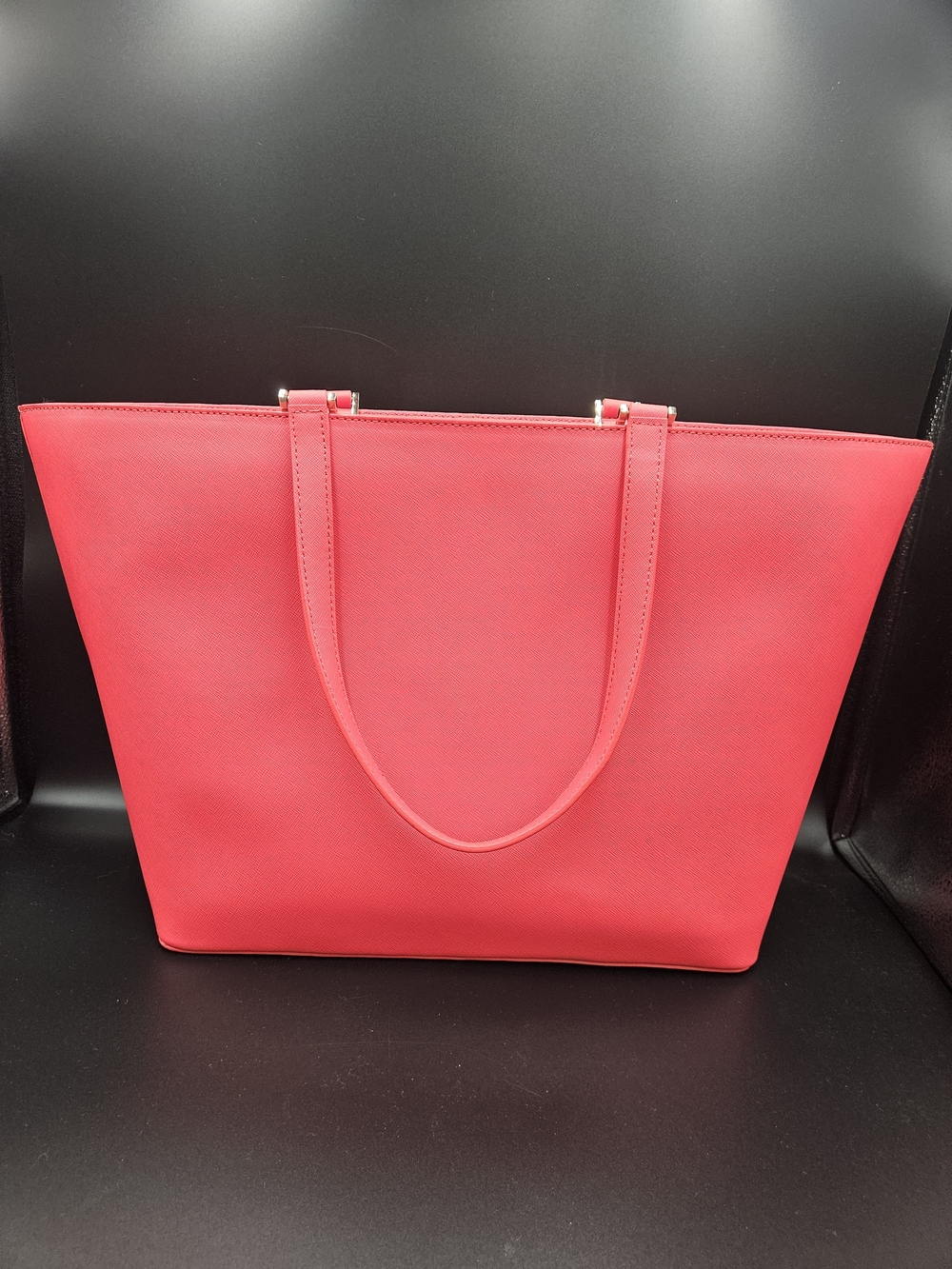 Kate Spade Flamingo Appliqué Large Tote Bag Pink Novelty Beach Resort Purse - Picture 7 of 11
